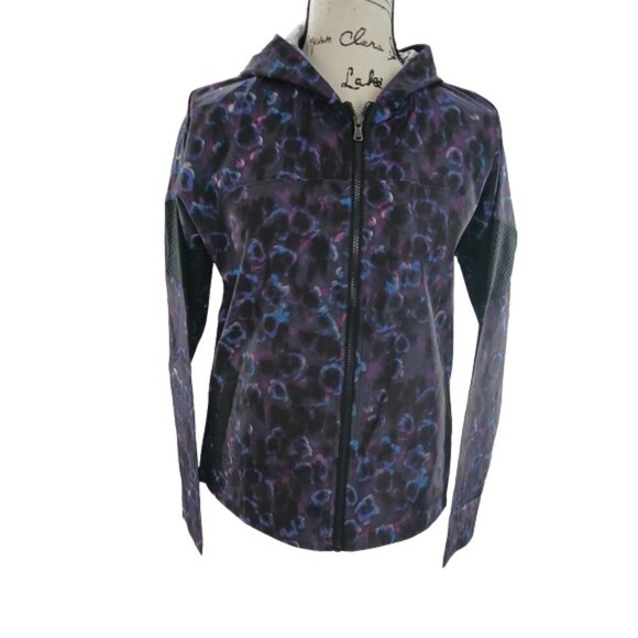 Champion C9 Jacket Space Dye Hooded Track Jacket Womens Size XS - Picture 1 of 5